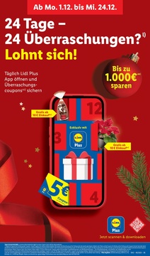 Lidl Prospekt - Angebote ab 01.12.