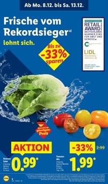 Lidl Prospekt - Angebote ab 08.12.