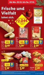 Lidl Prospekt - Frohe Weihnachten