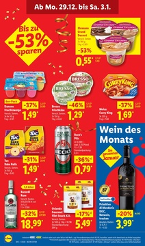 Lidl Prospekt - Guten Rutsch ins neue Jahr