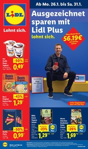 Lidl Prospekt - Ausgezeichnet sparen mit Lidl Plus - Seite 1