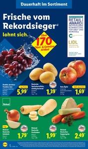 Lidl Prospekt - Ausgezeichnet sparen mit Lidl Plus