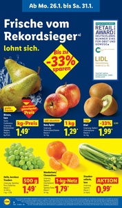Lidl Prospekt - Ausgezeichnet sparen mit Lidl Plus