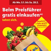Lidl Prospekt - Gewinnspiel