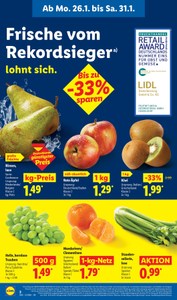 Lidl Prospekt - Ausgezeichnet sparen mit Lidl Plus