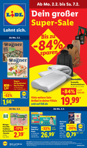 Lidl Prospekt - Dein großer Super-Sale - Seite 1