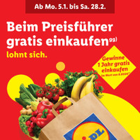 Lidl Prospekt - Gewinnspiel
