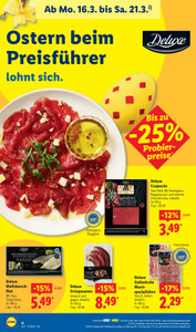Lidl Prospekt - Ostern beim Preisführer geneißen