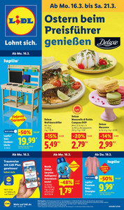 Lidl Prospekt - Ostern beim Preisführer geneißen