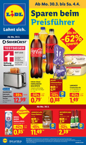 Lidl Prospekt - Sparen beim Preisführer - Seite 1