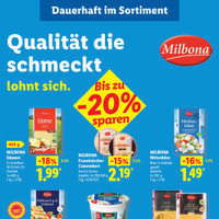 Lidl Prospekt - Käse