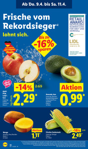 Lidl Prospekt - Testsieger-Qualität bei Lidl