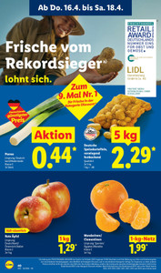 Lidl Prospekt - Sparen beim Preisführer