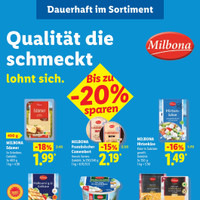 Lidl Prospekt - Käse