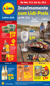 Lidl Prospekt - Inselmomente zum Lild-Preis