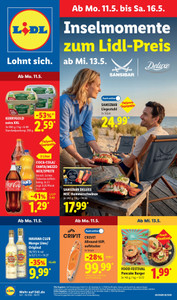Lidl Prospekt - Inselmomente zum Lild-Preis