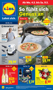 Lidl Prospekt - So fühlt sich Genuss an - Seite 1