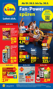 Lidl Prospekt - Fan-Power spüren - Seite 1