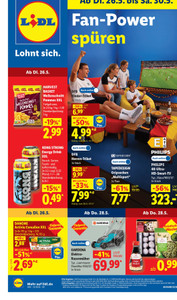 Lidl Prospekt - Fan-Power spüren
