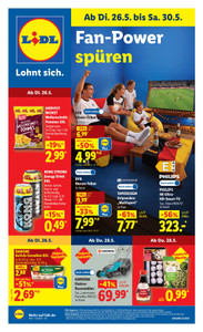 Lidl Prospekt - Fan-Power spüren