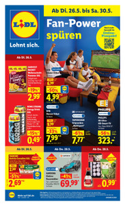 Lidl Prospekt - Fan-Power spüren