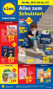 Lidl Prospekt - Spare bis zu -50%
