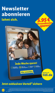 Lidl Prospekt - Lohnt sich.