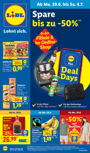 Lidl Prospekt - Spare bis zu -50%