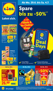 Lidl Prospekt - Angebote ab 29.06.