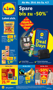 Lidl Prospekt - Spare bis zu -50%