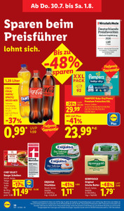 Lidl Prospekt - Lohnt sich.