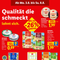 Lidl Prospekt - Käse