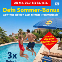 Lidl Prospekt - Gewinnspiel