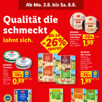 Lidl Prospekt - Käse