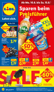 Lidl Prospekt - Angebote ab 10.08.