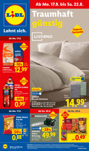 Lidl Prospekt - Angebote ab 17.08.