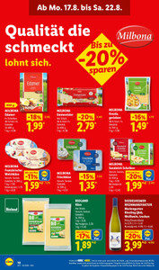 Lidl Prospekt - Traumhaft günstig