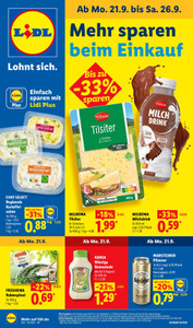 Lidl Prospekt - Angebote ab 21.09.