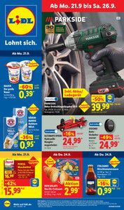Lidl Prospekt - Angebote ab 21.09. - Seite 1