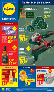 Lidl Prospekt - Angebote ab 14.09.