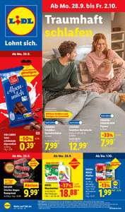 Lidl Prospekt - Angebote ab 28.09.