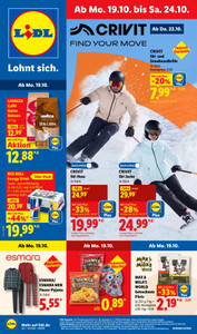 Lidl Prospekt - Angebote ab 19.10.