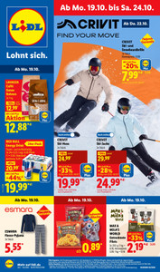 Lidl Prospekt - Angebote ab 19.10.
