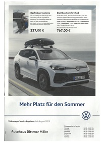 Autohaus Mäke Prospekt - AH Dittmar Mäke