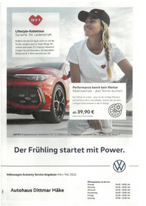 Autohaus Mäke Prospekt - Der Frühling startet mit Power.