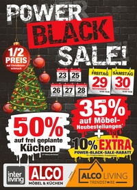 Alco Möbel & Küchen Prospekt - BLACK SALE