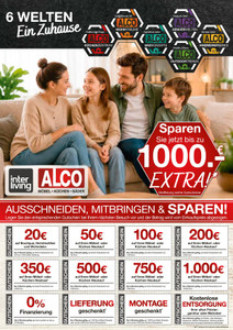 Alco Möbel & Küchen Prospekt - ALCO Gutschein-Wochen