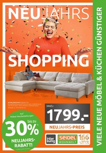 Seidel Wohnwelt Prospekt - Neujahrsshopping