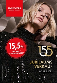 ID Sievers Prospekt - Jubiläum155 Jahre I.D. Sievers