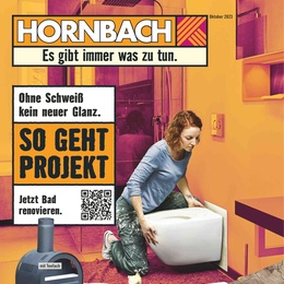 Hornbach Prospekt - Oktober 2023